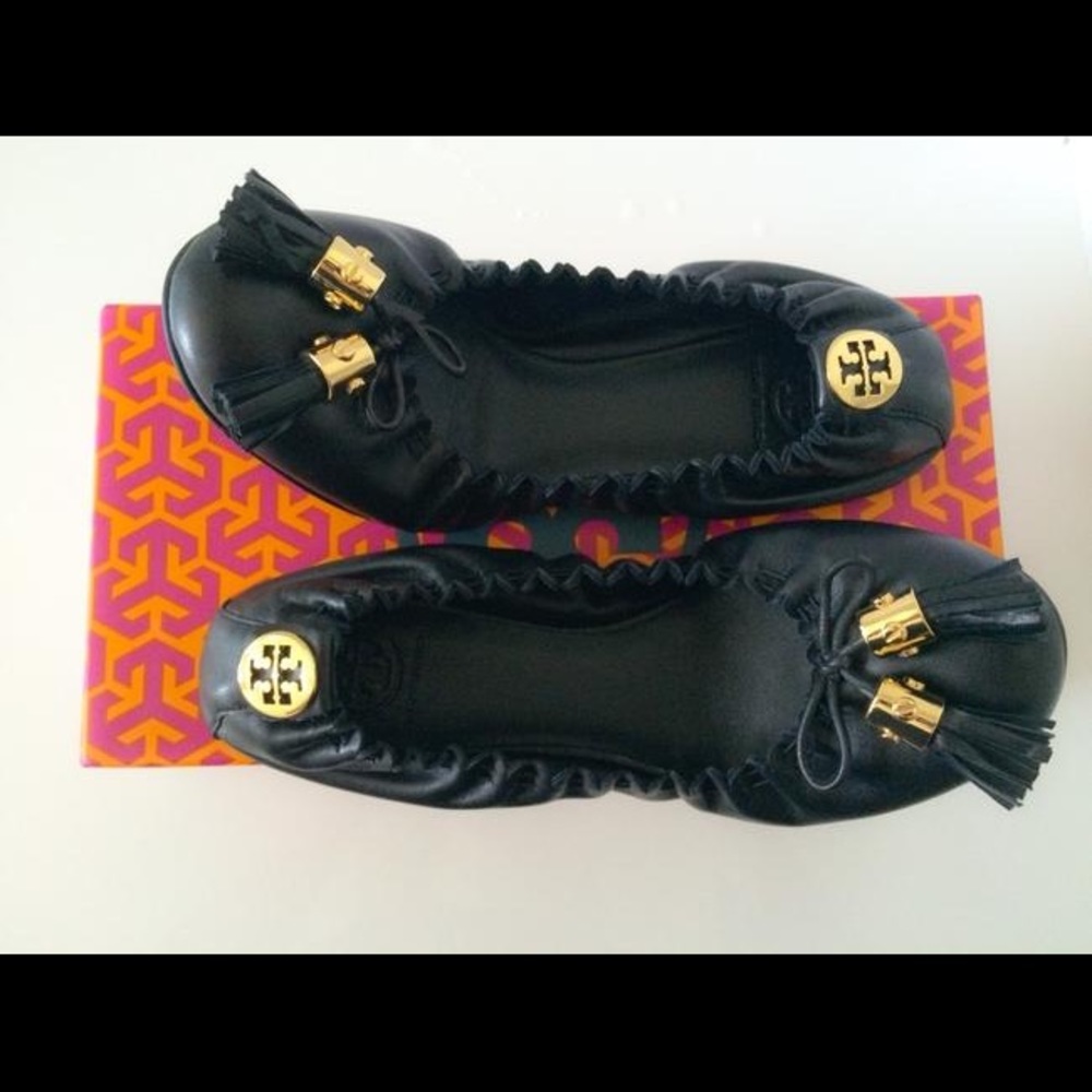 Tory Burch Reese Mestico Flat Shoes